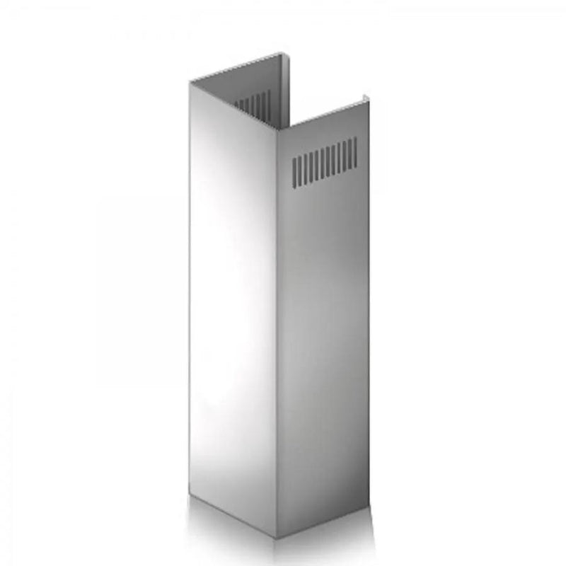 ZLINE 61" Stainless Chimney Extension Ceilings up to 12.5', 8687S-E by Farmhouse Kitchen and Bath