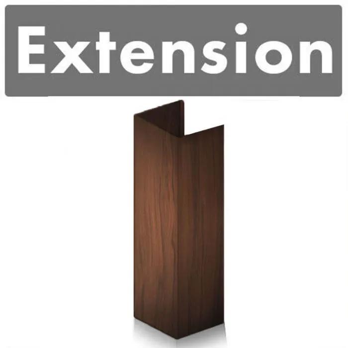 ZLINE 61" Wooden Chimney Extension, Ceiling for 12 ft. (KPLL-E) by Farmhouse Kitchen and Bath