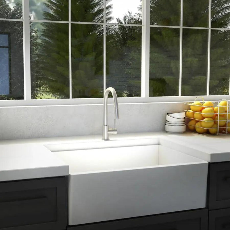 ZLINE Arthur Kitchen Faucet, ATH-KF-BN by Farmhouse Kitchen and Bath