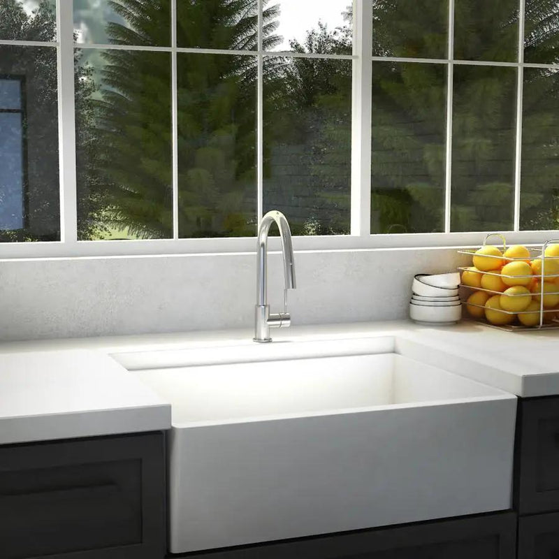 ZLINE Arthur Kitchen Faucet, ATH-KF-CH by Farmhouse Kitchen and Bath