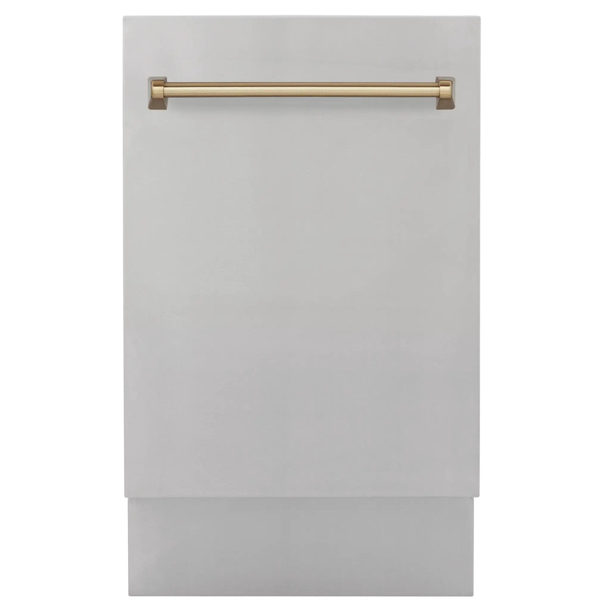 ZLINE Autograph 18" Dishwasher Stainless Door, Gold DWVZ-304-18-CB by Farmhouse Kitchen and Bath