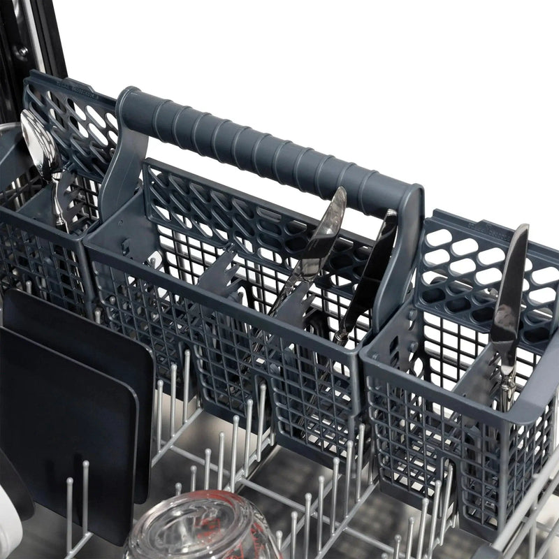 ZLINE Autograph Edition 24" Dishwasher Black Stainless, DWMTZ-BS-24-G by Farmhouse Kitchen and Bath