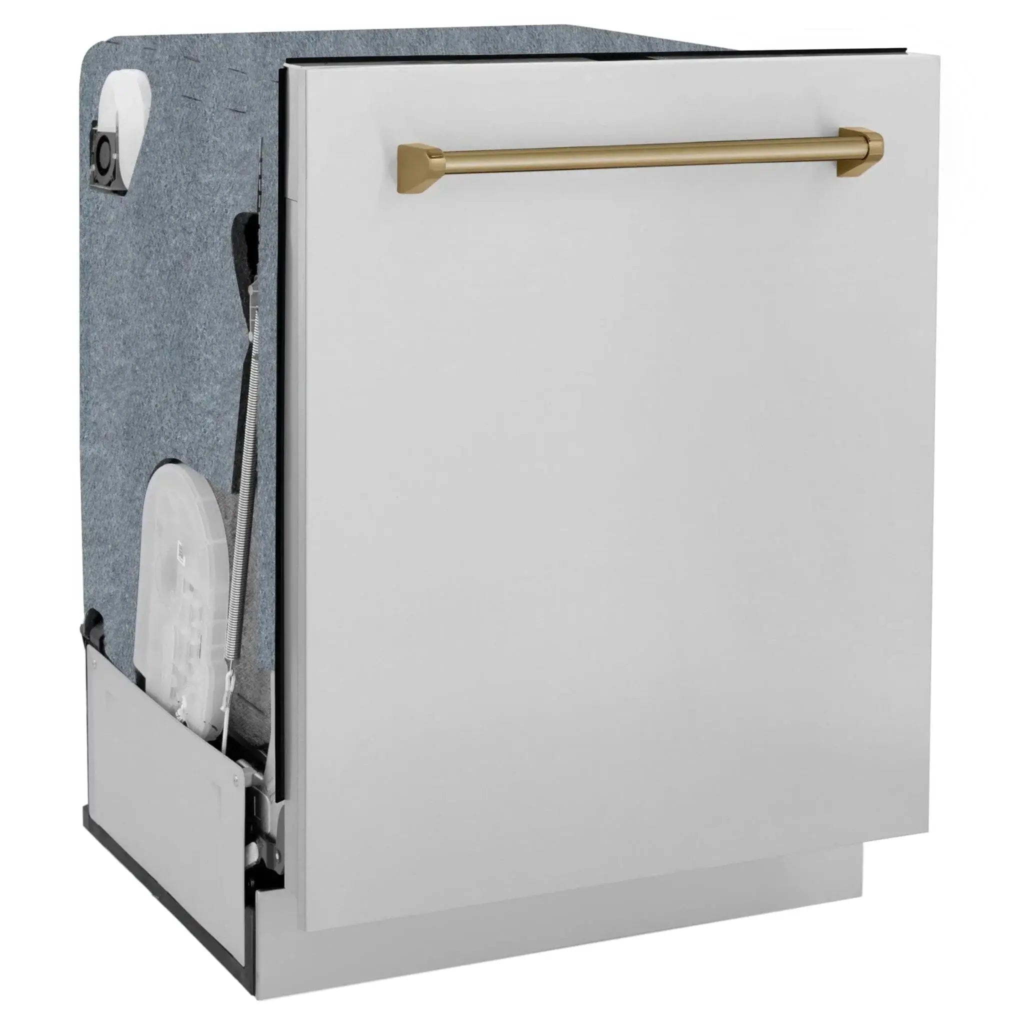 ZLINE Autograph Edition 24" Tall Tub Dishwasher DWMTZ-304-24-CB by Farmhouse Kitchen and Bath
