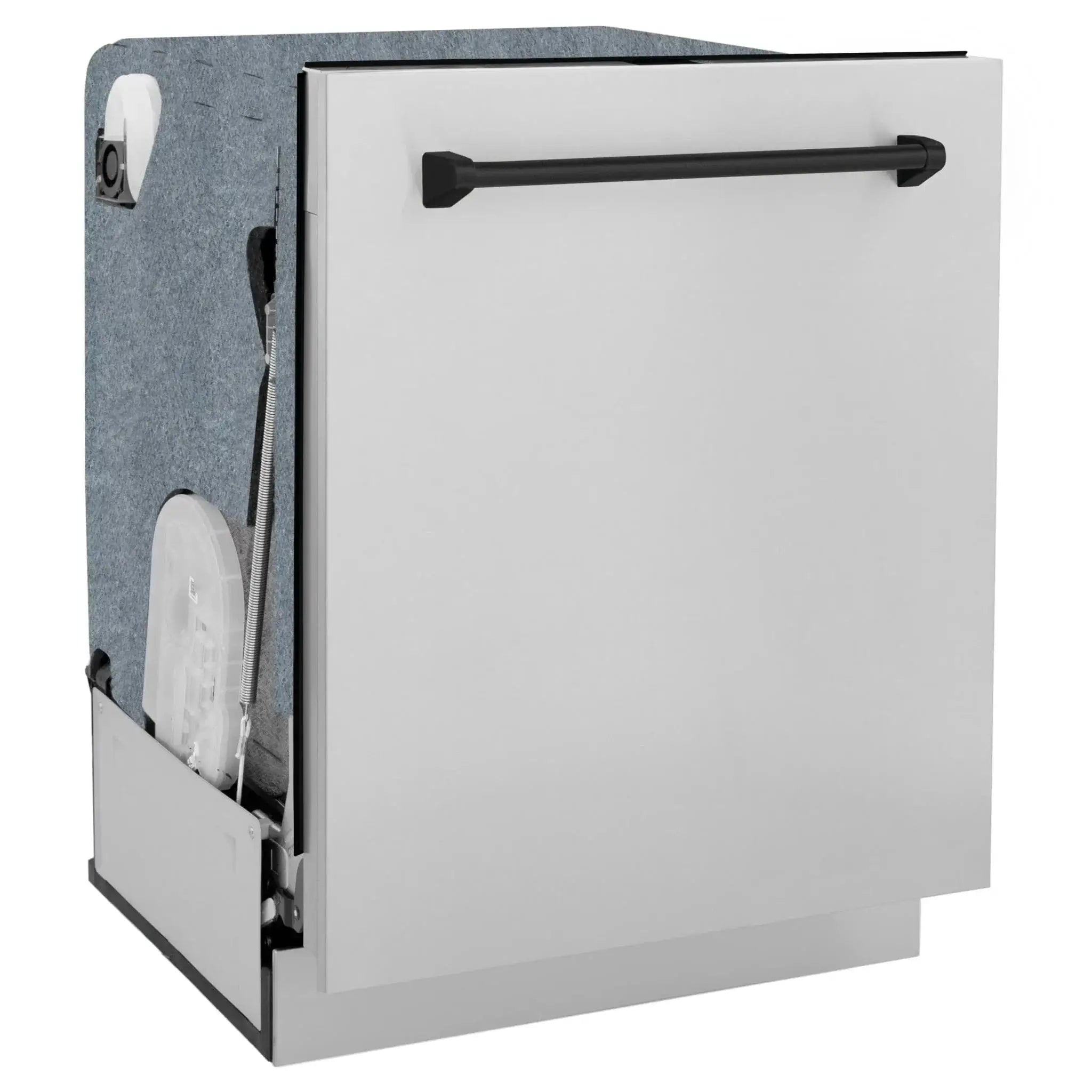 ZLINE Autograph Edition 24" Tall Tub Dishwasher DWMTZ-304-24-MB by Farmhouse Kitchen and Bath