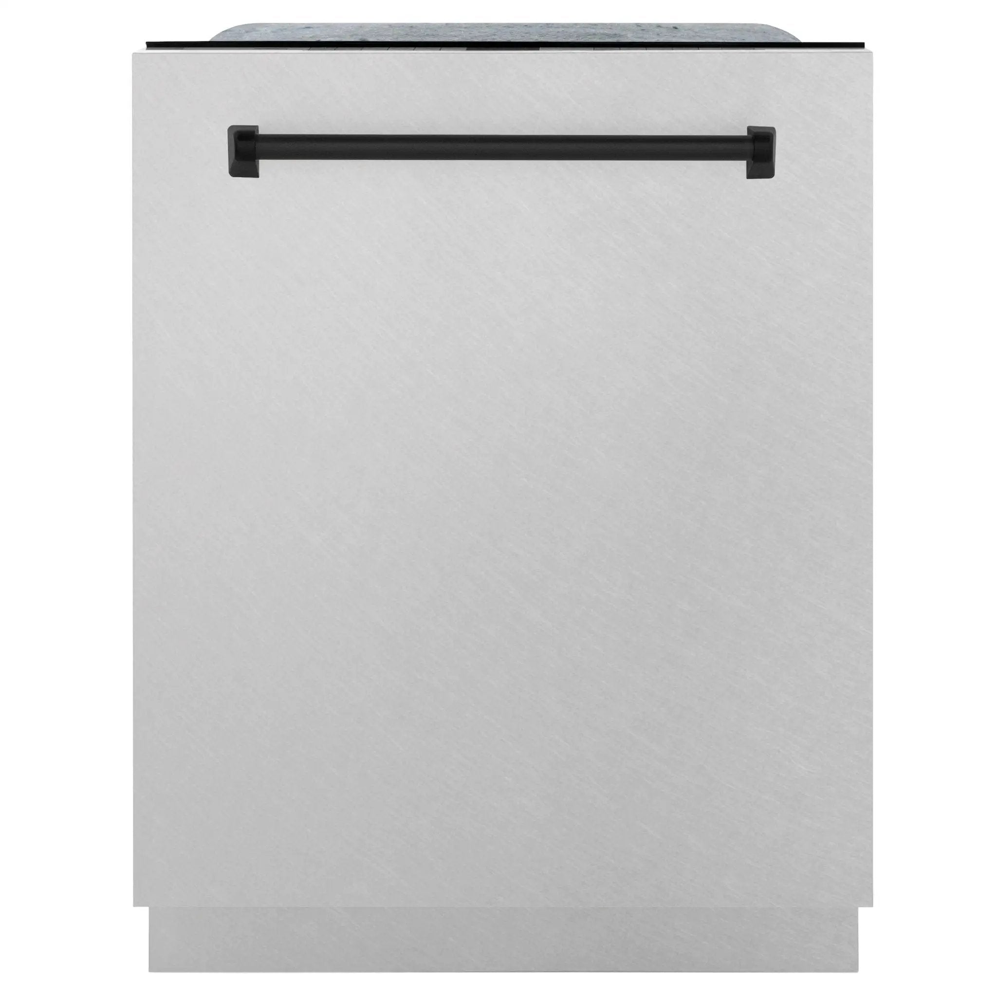 ZLINE Autograph Edition 24" Tall Tub Dishwasher DWMTZ-SN-24-MB by Farmhouse Kitchen and Bath