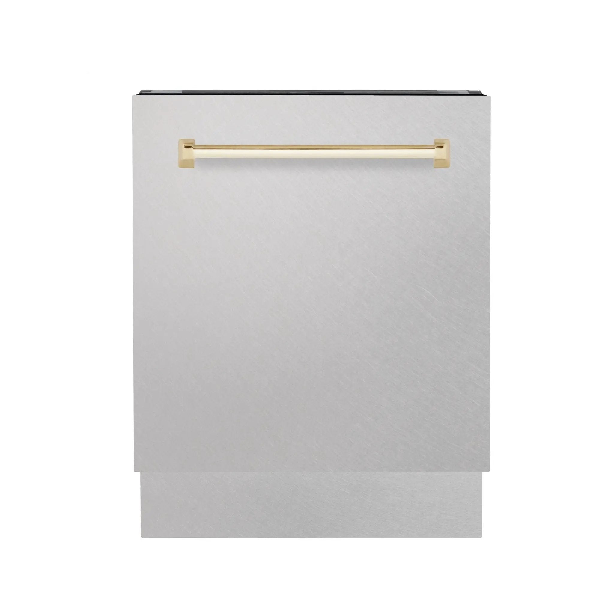 ZLINE Autograph Edition 24" Tall Tub Dishwasher DWVZ-SN-24-CB by Farmhouse Kitchen and Bath