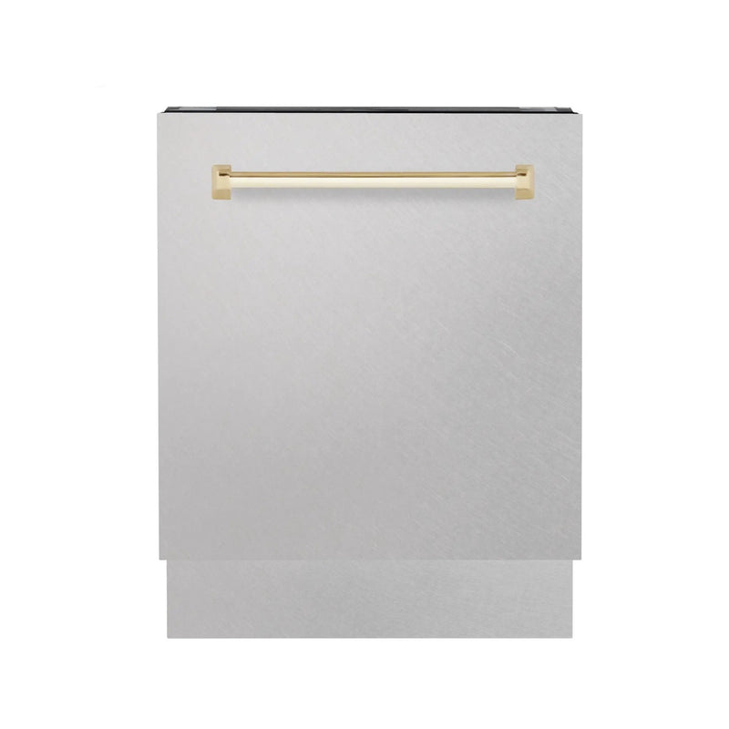 ZLINE Autograph Edition 24" Tall Tub Dishwasher DWVZ-SN-24-CB by Farmhouse Kitchen and Bath