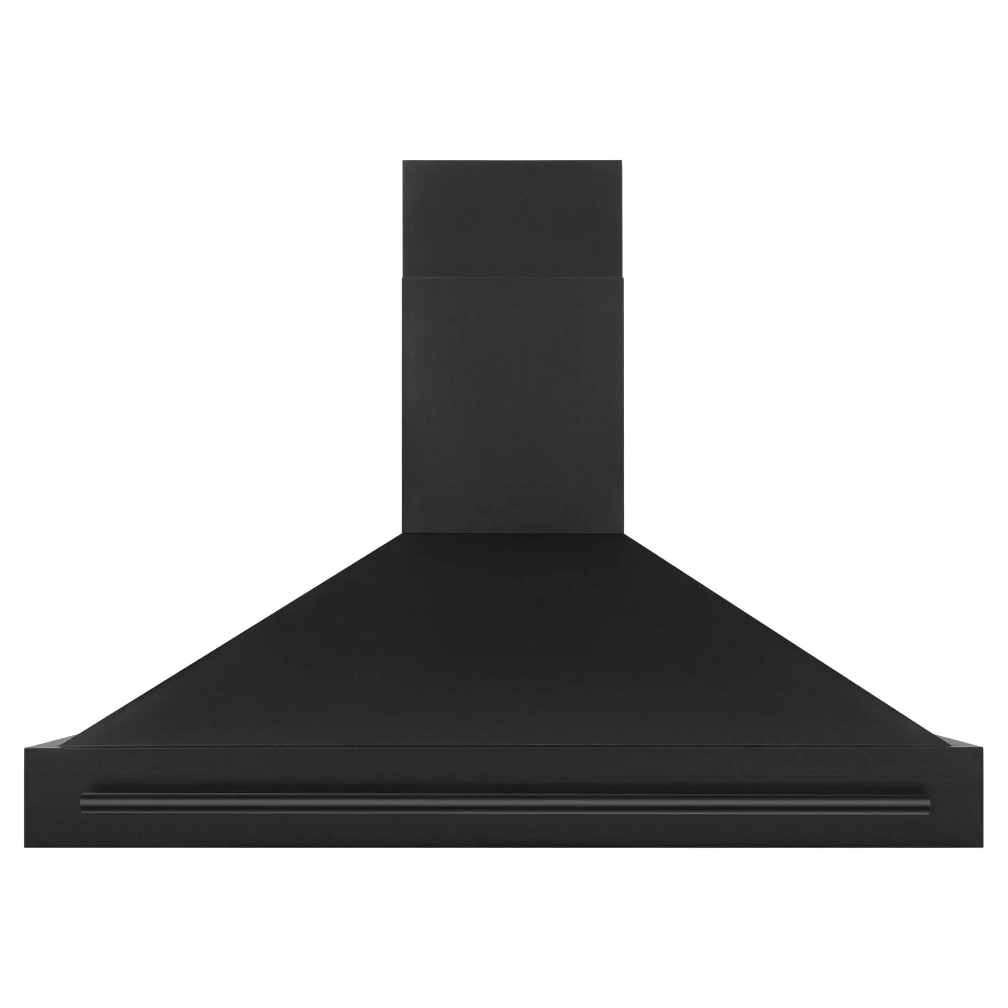 ZLINE Black Stainless Steel Range Hood with Black Stainless Steel Handle - BS655-48-BS by Farmhouse Kitchen and Bath