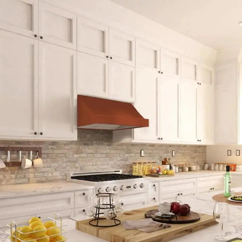 ZLINE 42" Copper Under Cabinet Range Hood, 8685C-42 by Farmhouse Kitchen and Bath