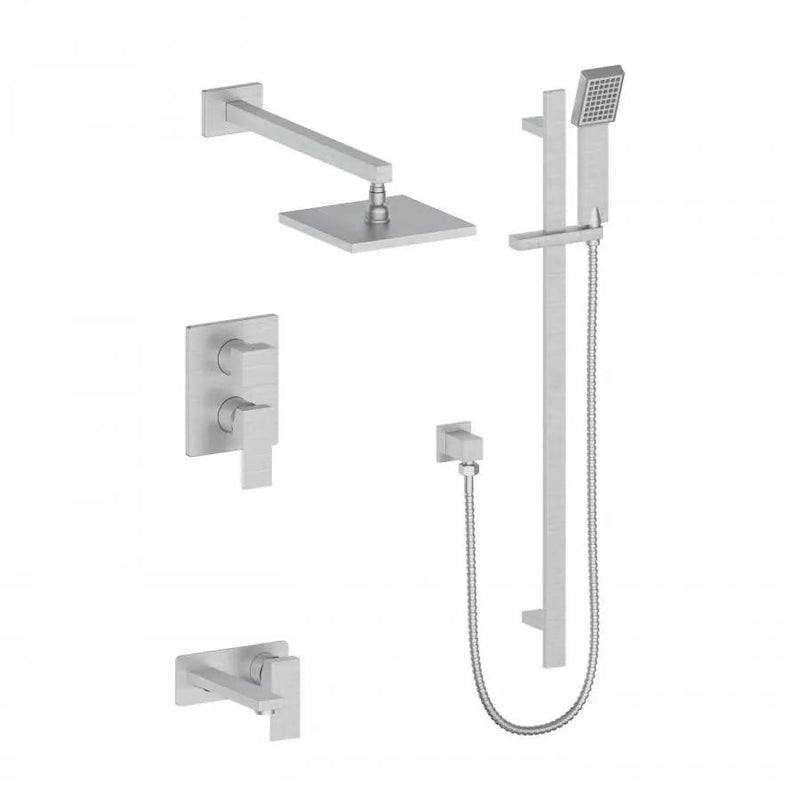 ZLINE Bliss Shower System in Brushed Nickel, BLS-SHS-BN by Farmhouse Kitchen and Bath