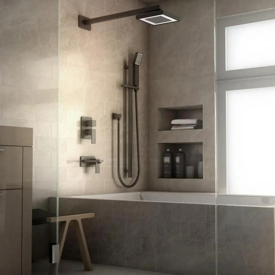 ZLINE Bliss Shower System in Electric Matte Black, BLS-SHS-MB by Farmhouse Kitchen and Bath