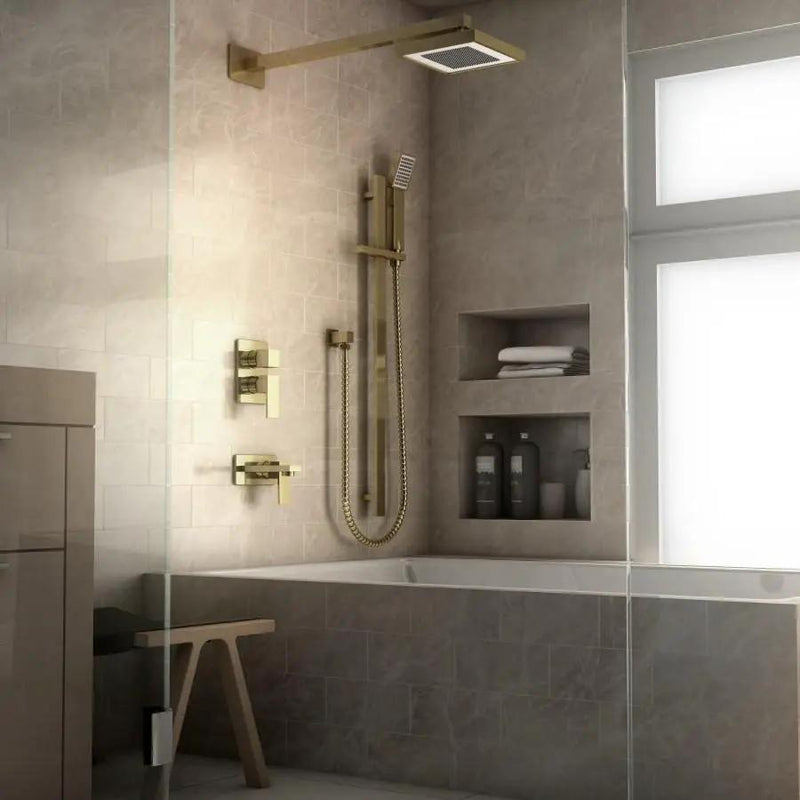 ZLINE Bliss Shower System in Polished Gold, BLS-SHS-PG by Farmhouse Kitchen and Bath