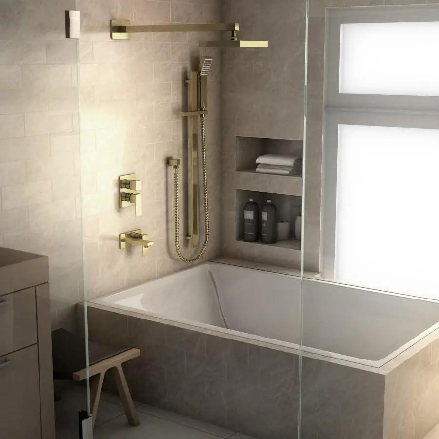 ZLINE Bliss Shower System in Polished Gold, BLS-SHS-PG by Farmhouse Kitchen and Bath