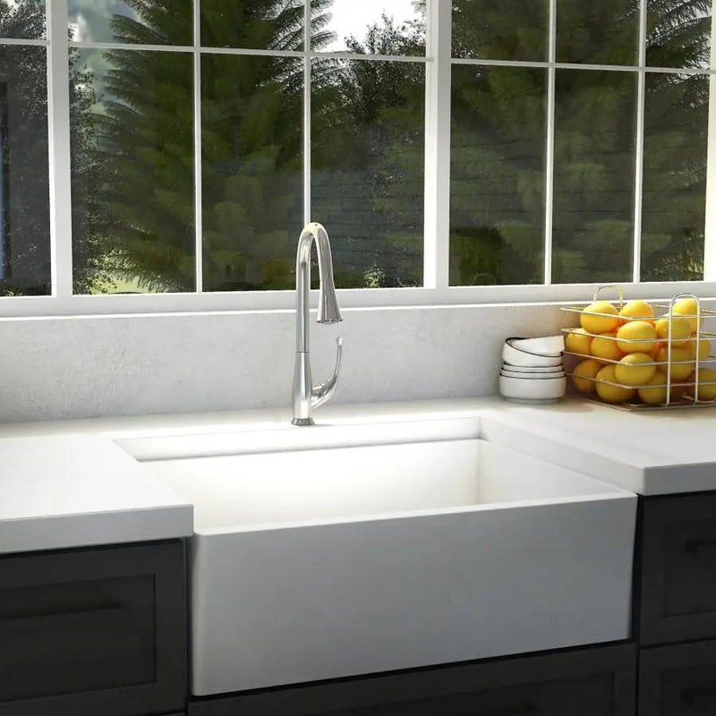 ZLINE Castor Kitchen Faucet, CAS-KF-CH by Farmhouse Kitchen and Bath