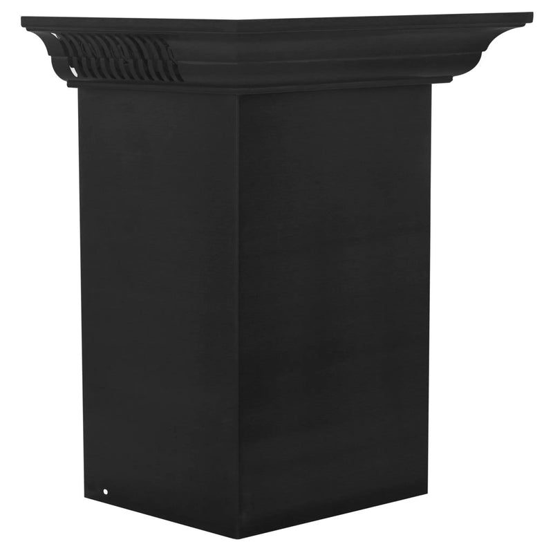 ZLINE Crown Molding Black Stainless Steel BT Speakers CM6-BT-BSKBN by Farmhouse Kitchen and Bath