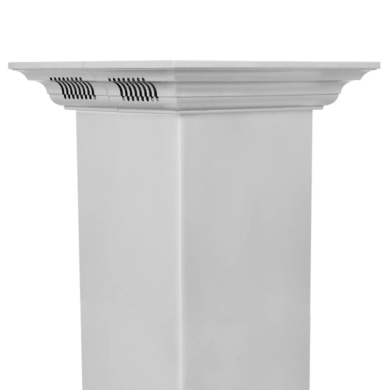 ZLINE Crown Molding in Stainless Steel with Built-in Bluetooth Speakers CM6-BT-GL9i by Farmhouse Kitchen and Bath