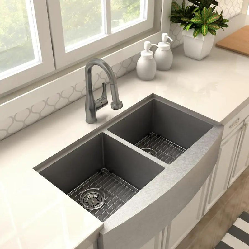 ZLINE Dali Kitchen Faucet in Gun Metal, DAL-KF-GM by Farmhouse Kitchen and Bath