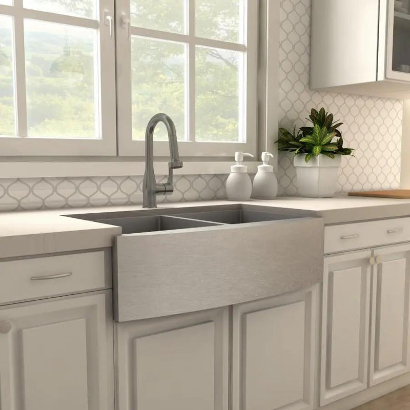 ZLINE Dali Kitchen Faucet in Gun Metal, DAL-KF-GM by Farmhouse Kitchen and Bath