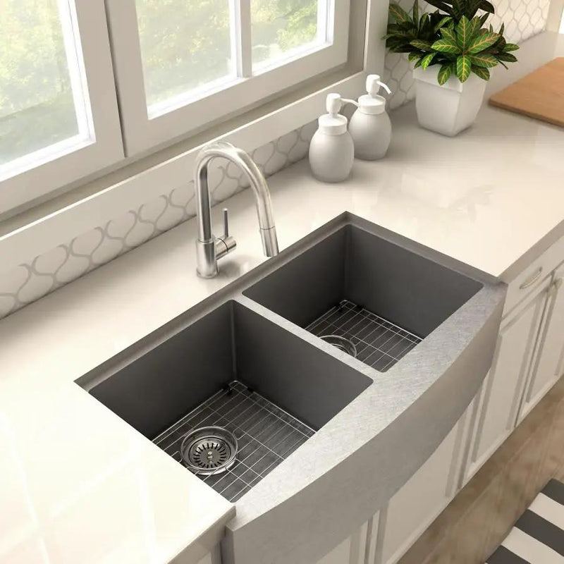 ZLINE Dante Kitchen Faucet in Brushed Nickel, DNT-KF-BN by Farmhouse Kitchen and Bath