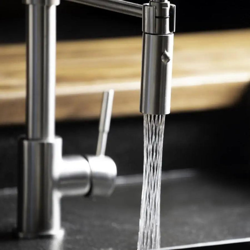 ZLINE Dante Kitchen Faucet in Chrome, DNT-KF-CH by Farmhouse Kitchen and Bath