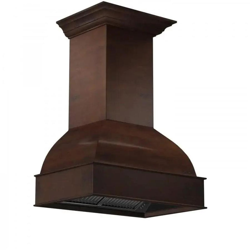 ZLINE 30" Wooden Wall Range Hood, Crown Molding 369WH-30 by Farmhouse Kitchen and Bath