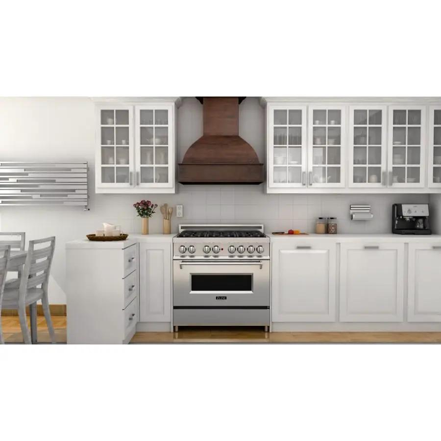 ZLINE 30" Wooden Wall Range Hood, Hamilton, Remote Motor, 369WH-RD-30 by Farmhouse Kitchen and Bath