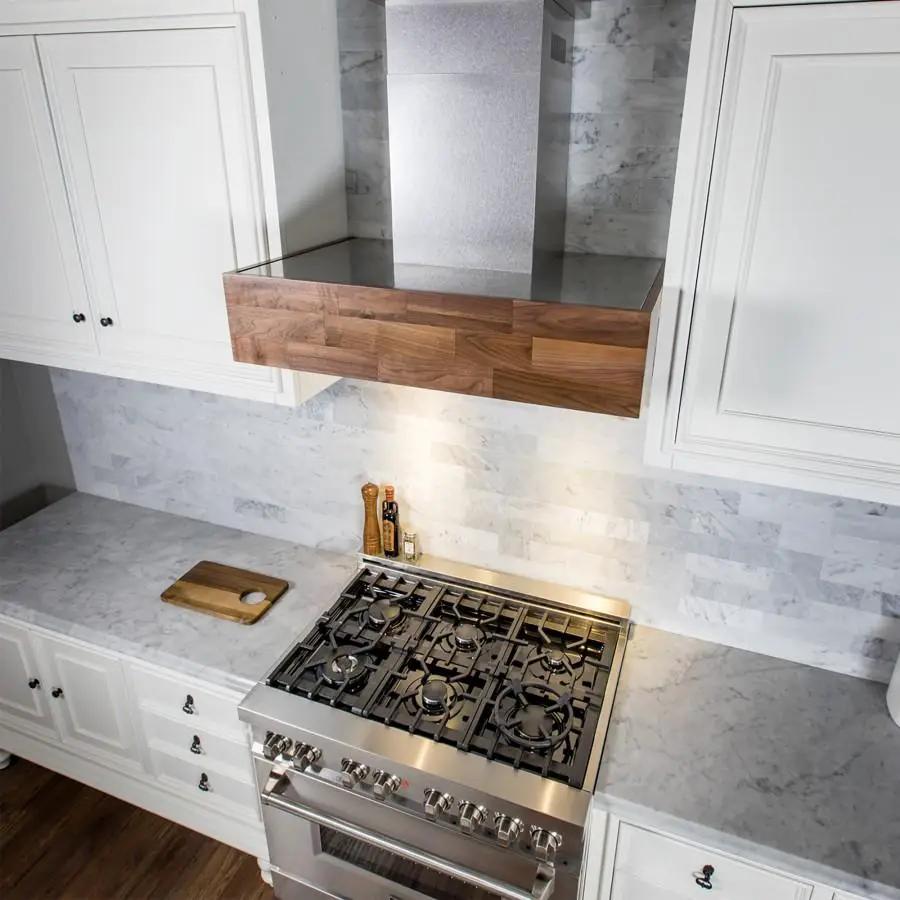 ZLINE 48" Remote Blower Wooden Wall Range Hood, 681W-RD-48 by Farmhouse Kitchen and Bath
