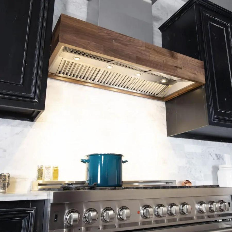 ZLINE 48" Remote Blower Wooden Wall Range Hood, 681W-RD-48 by Farmhouse Kitchen and Bath