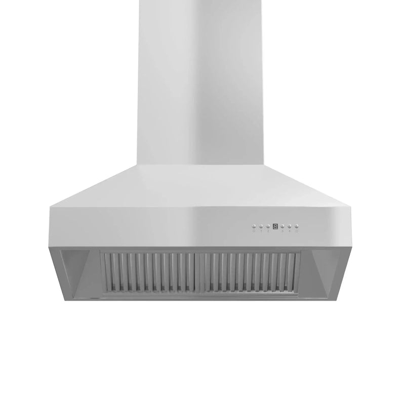 ZLINE Dual Remote Blower Island Mount Range Hood in Stainless Steel 697i-RD-36 by Farmhouse Kitchen and Bath