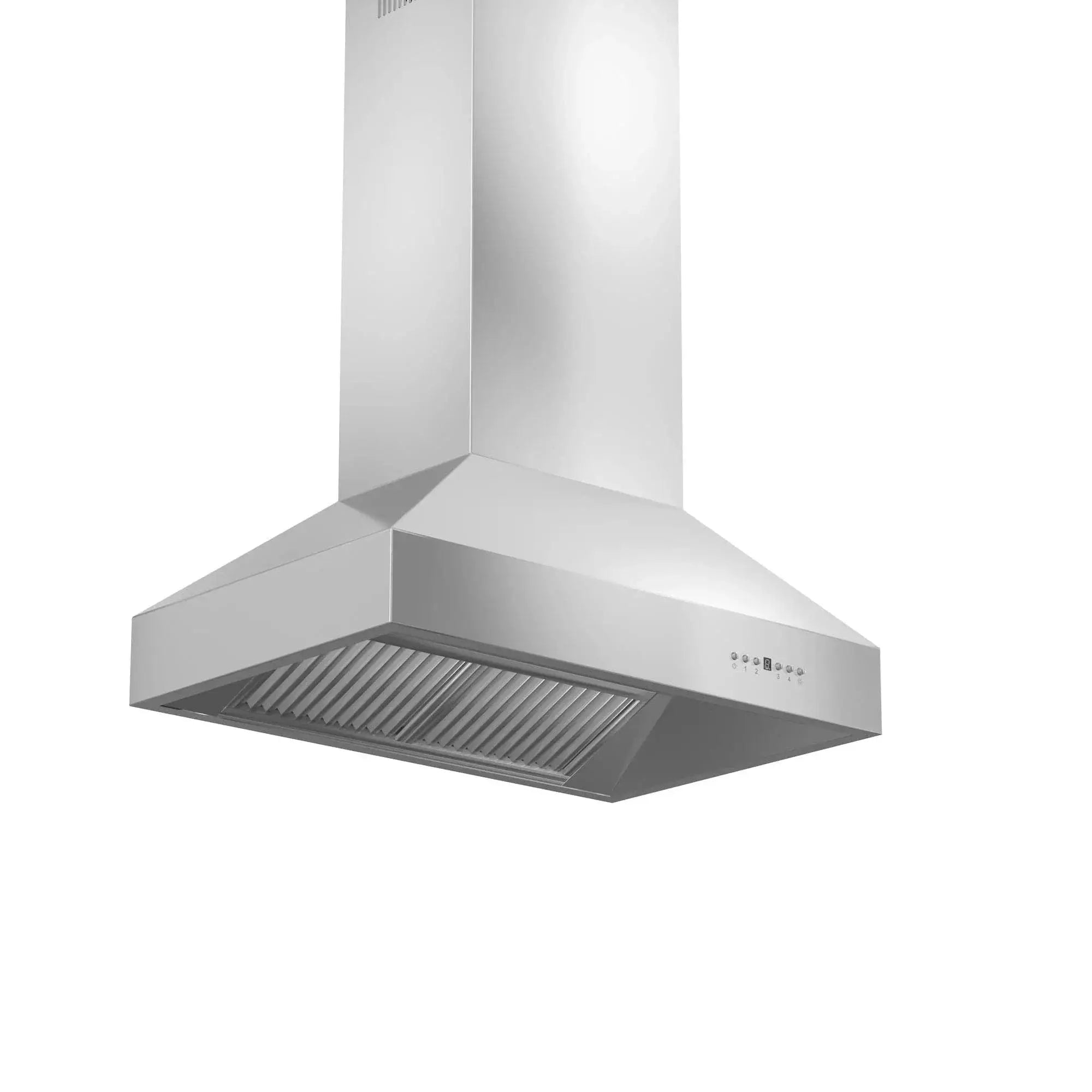 ZLINE Dual Remote Blower Island Mount Range Hood in Stainless Steel 697i-RD-36 by Farmhouse Kitchen and Bath