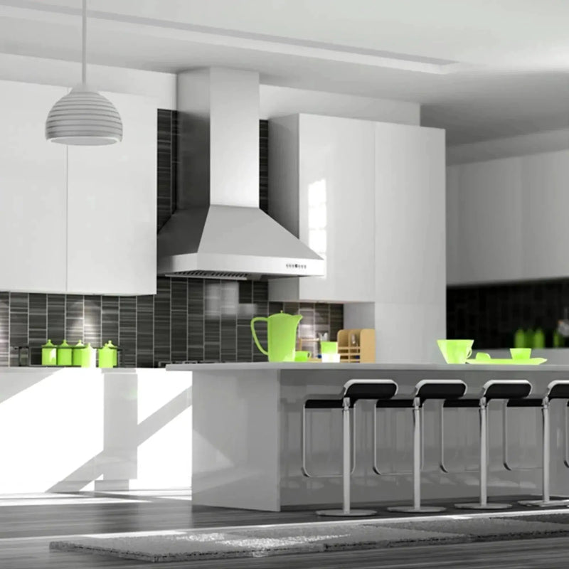 ZLINE Ducted Wall Mount Range Hood in Outdoor Approved Stainless Steel 697-304-48 by Farmhouse Kitchen and Bath
