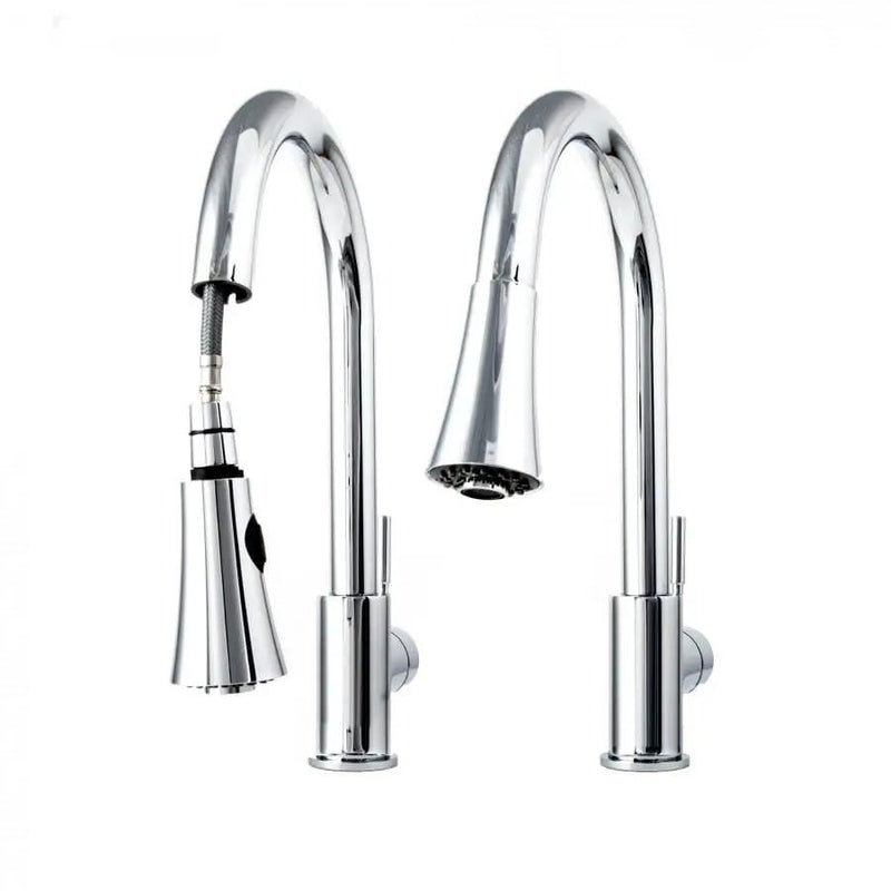 ZLINE Edison Kitchen Faucet, EDS-KF-CH by Farmhouse Kitchen and Bath