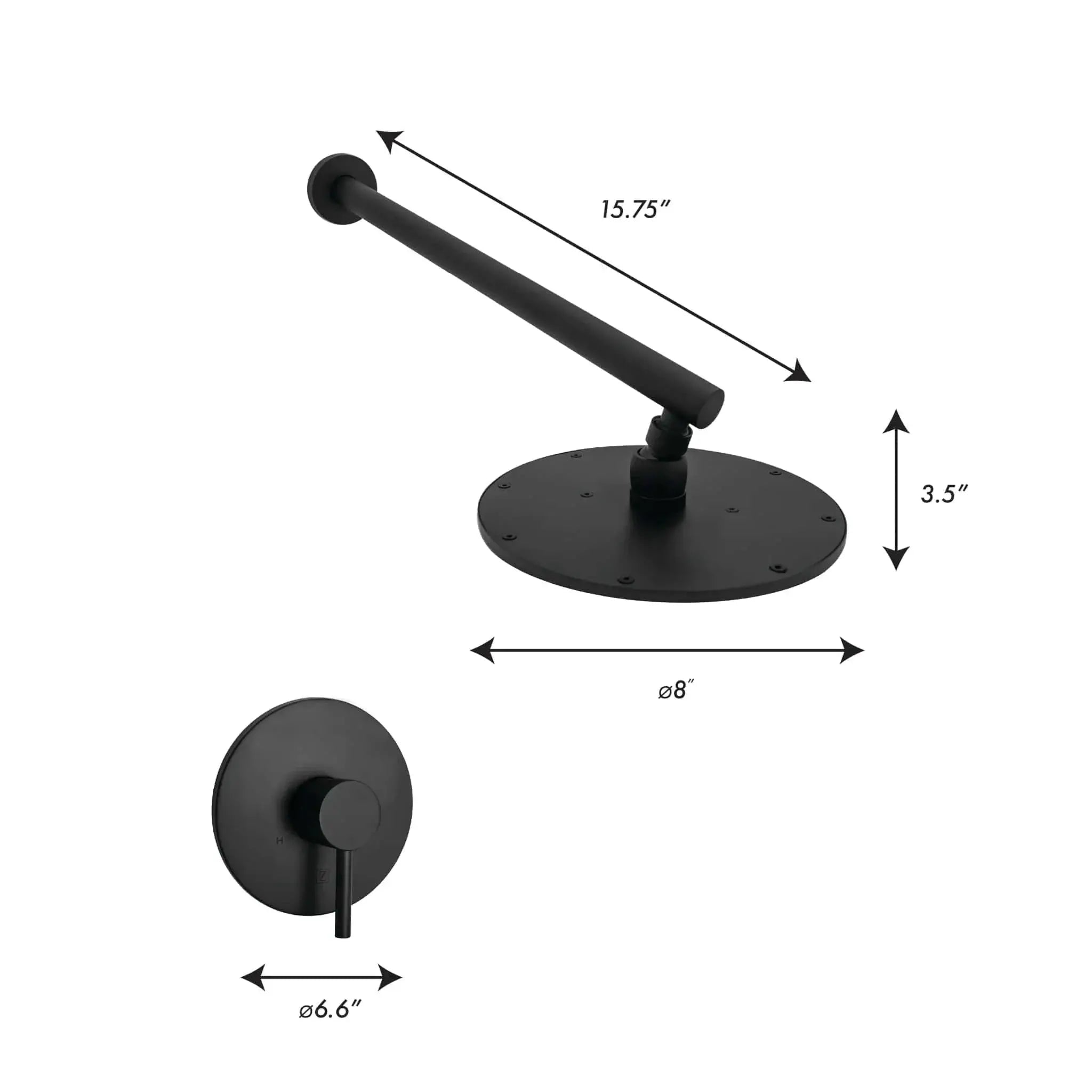 ZLINE El Dorado Shower Faucet ELD-SHF-MB by Farmhouse Kitchen and Bath