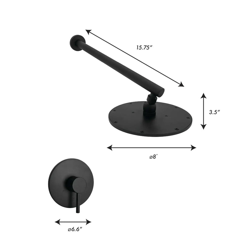 ZLINE El Dorado Shower Faucet ELD-SHF-MB by Farmhouse Kitchen and Bath