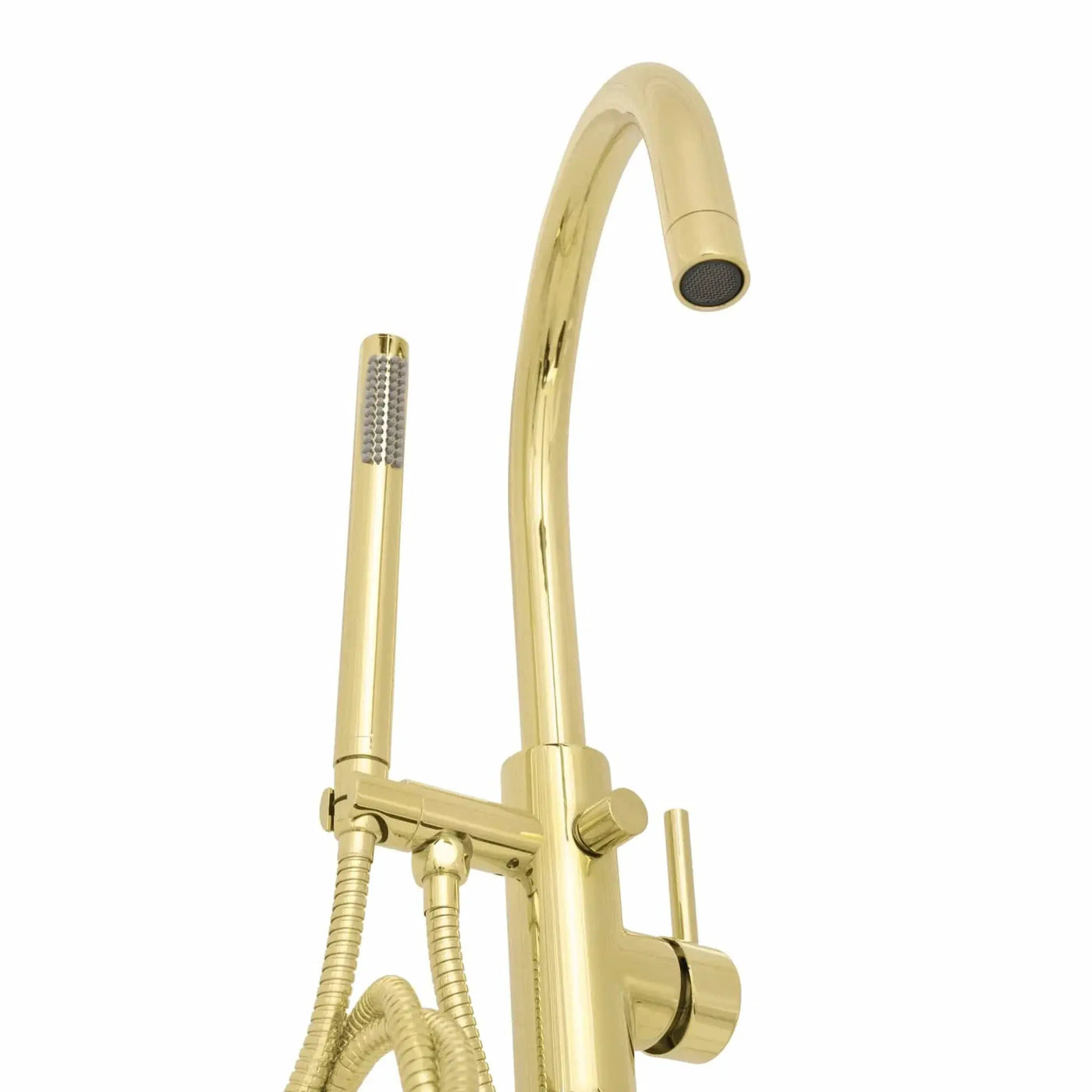 ZLINE Emerald Bay Bath Tub Filler in Polished Gold EMBY-BTF-PG by Farmhouse Kitchen and Bath