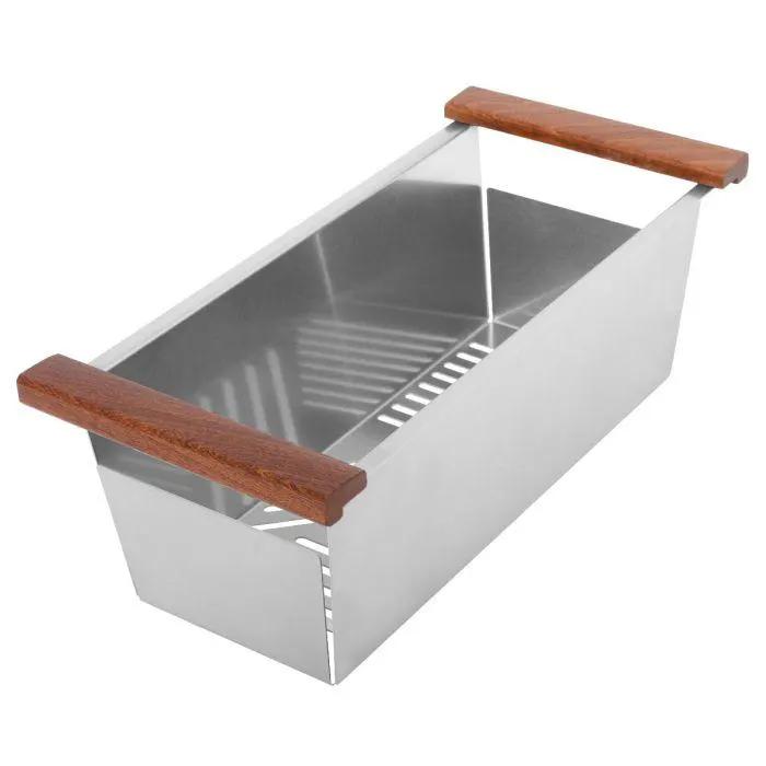 ZLINE Garmisch 45" Undermount Single Bowl, DuraSnow Stainless, SLS-45S by Farmhouse Kitchen and Bath