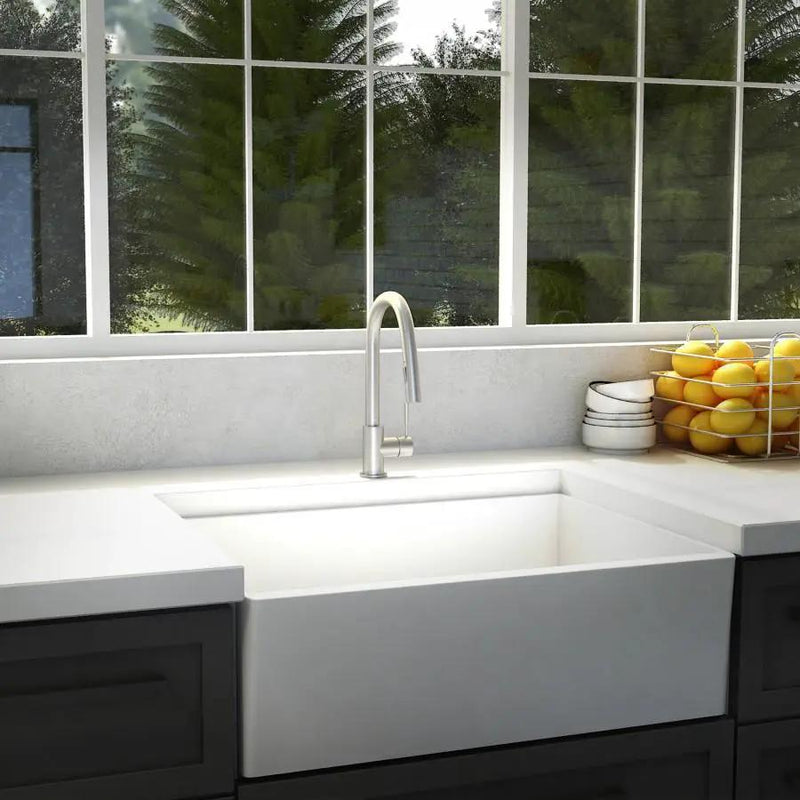 ZLINE Gemini Kitchen Faucet, GEM-KF-BN by Farmhouse Kitchen and Bath