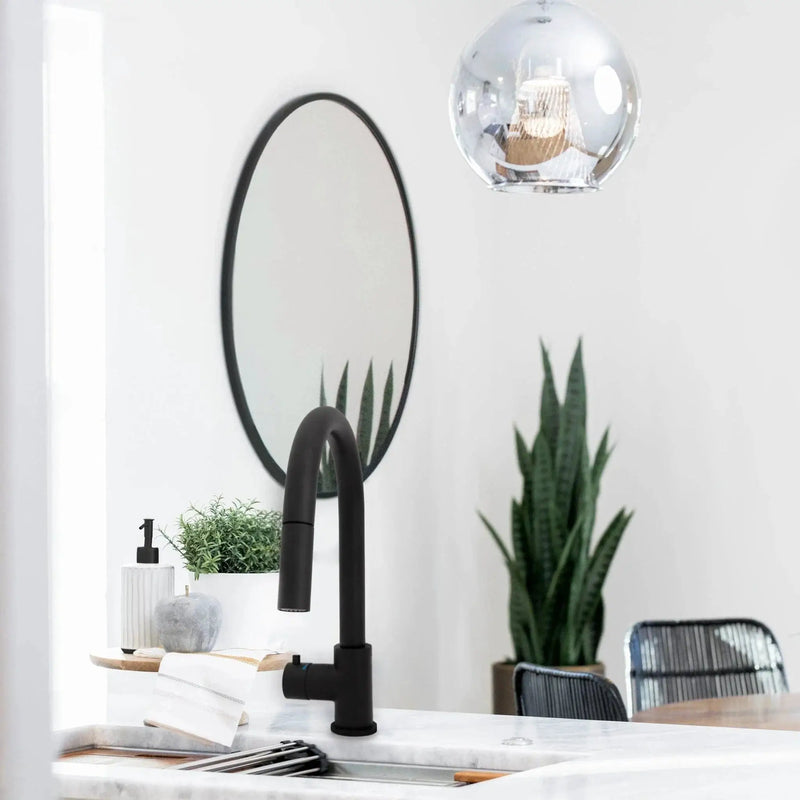 ZLINE Gemini Touchless Kitchen Faucet GEM-KFS-MB by Farmhouse Kitchen and Bath