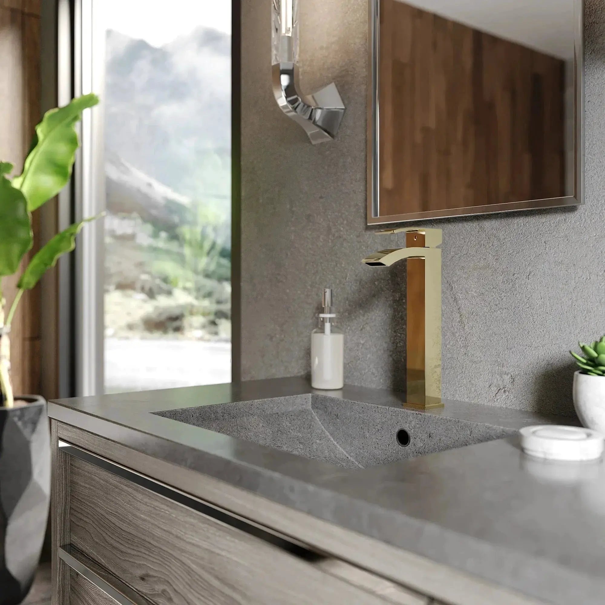 ZLINE Heavenly Bath Faucet in Chrome, HVN-BF-PG by Farmhouse Kitchen and Bath