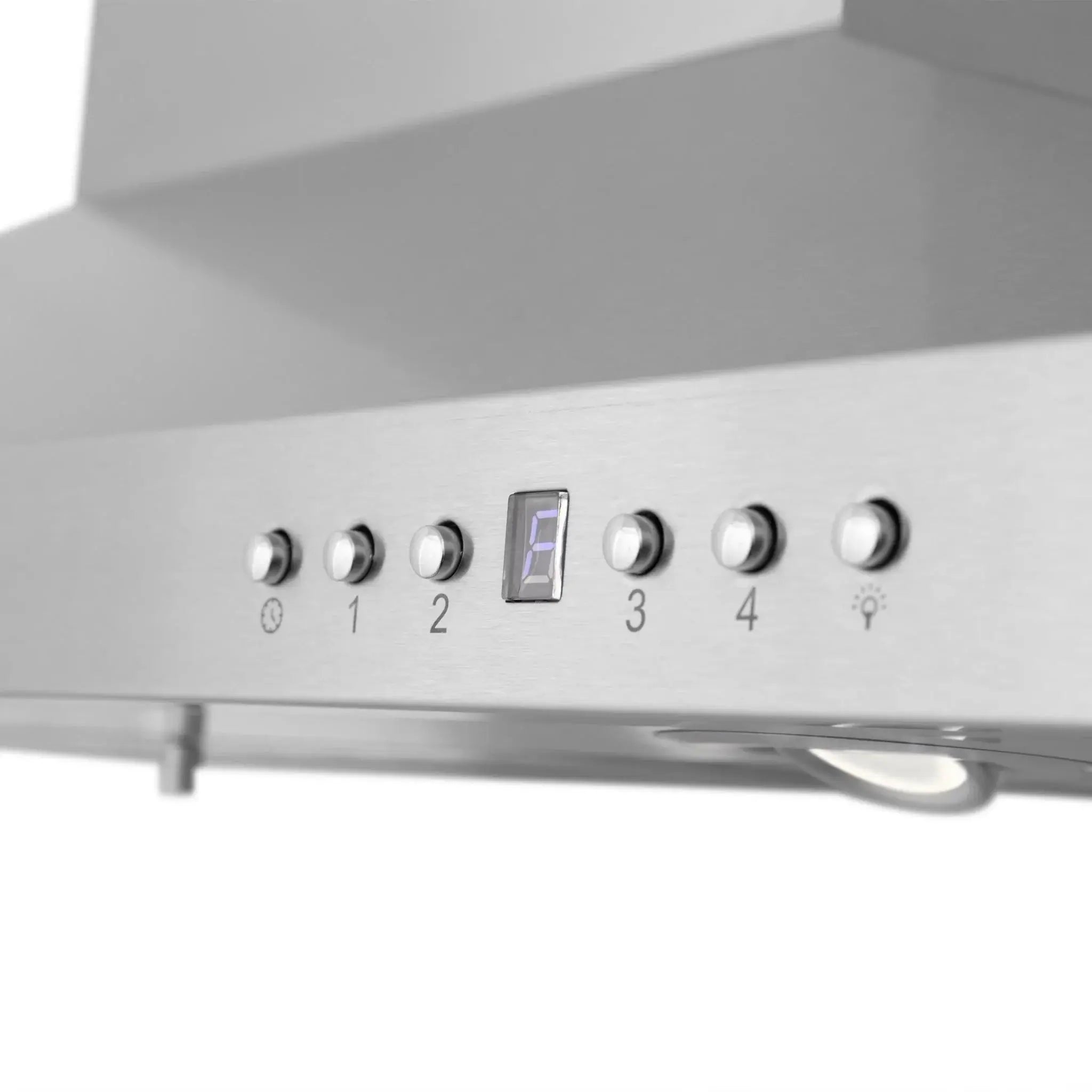 Zline Island Mount Range Hood in Stainless Steel with Built-in ZLINE CrownSound™ Bluetooth Speakers GL2iCRN-BT-48 by Farmhouse Kitchen and Bath
