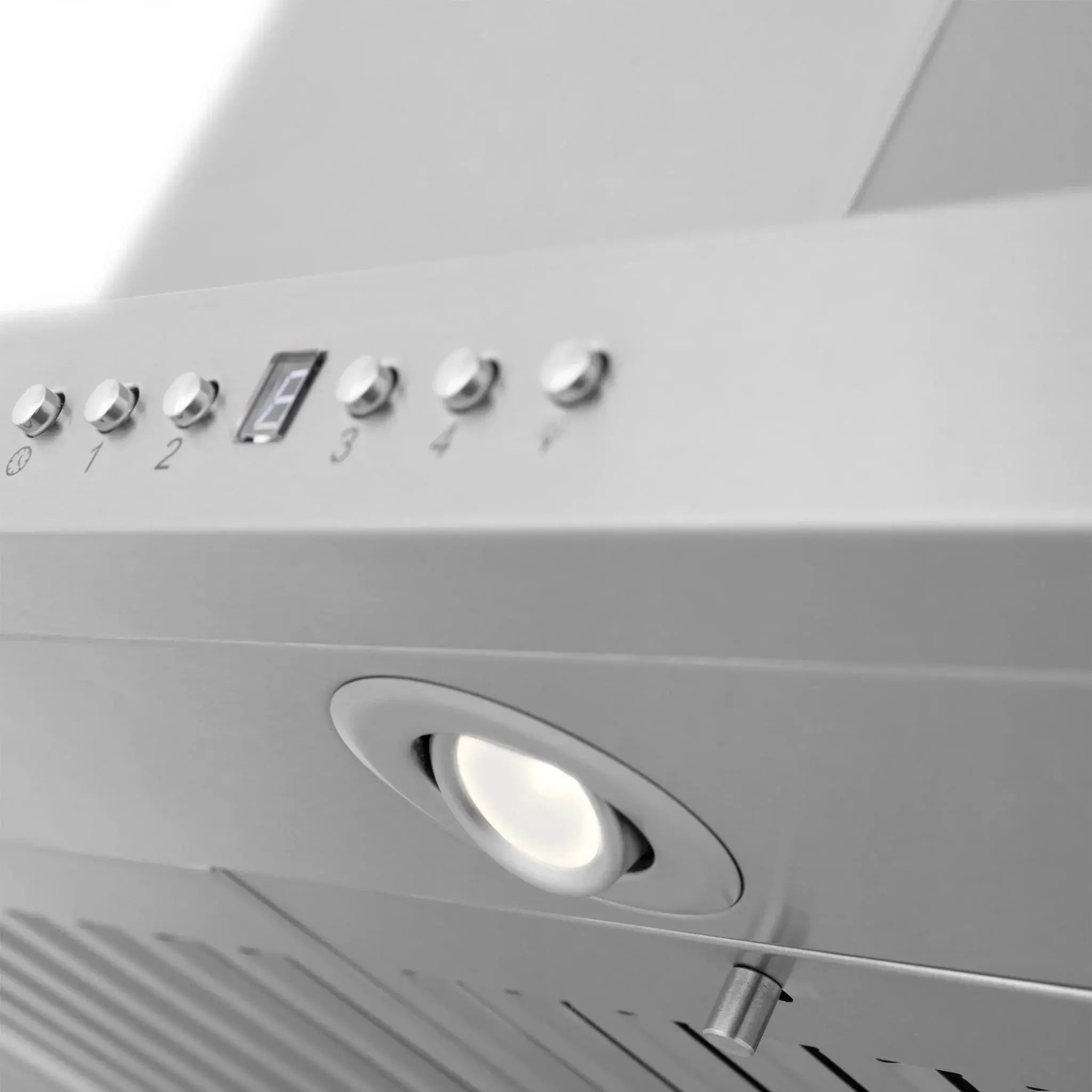 Zline Island Range Hood, Stainless, Bluetooth Speakers GL2iCRN-BT-30 by Farmhouse Kitchen and Bath