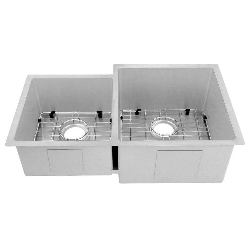 ZLINE Jackson 32" Undermount Double Bowl Sink In DuraSnow Stainless Steel, SRDL-32S by Farmhouse Kitchen and Bath