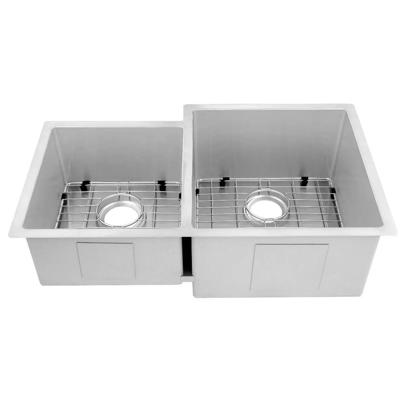 ZLINE Jackson 32" Undermount Double Bowl Sink In Stainless Steel, SRDL-32 by Farmhouse Kitchen and Bath
