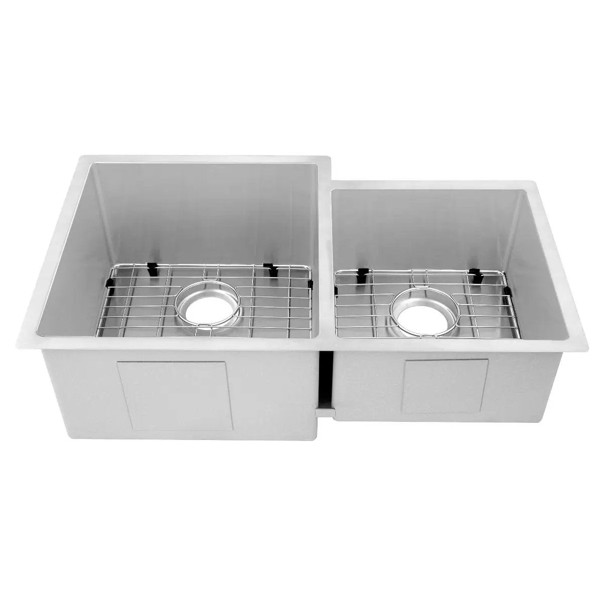ZLINE Jackson 32" Undermount Double Bowl Sink In Stainless Steel, SRDR-32 by Farmhouse Kitchen and Bath