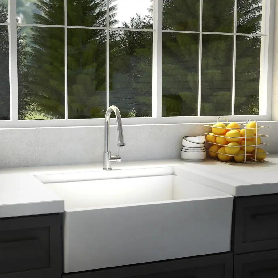 ZLINE Monet Kitchen Faucet, MON-KF-CH by Farmhouse Kitchen and Bath