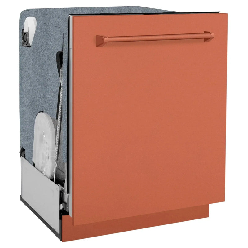 ZLINE Monument Series 24" Touch Control Copper Dishwasher DWMT-C-24 by Farmhouse Kitchen and Bath