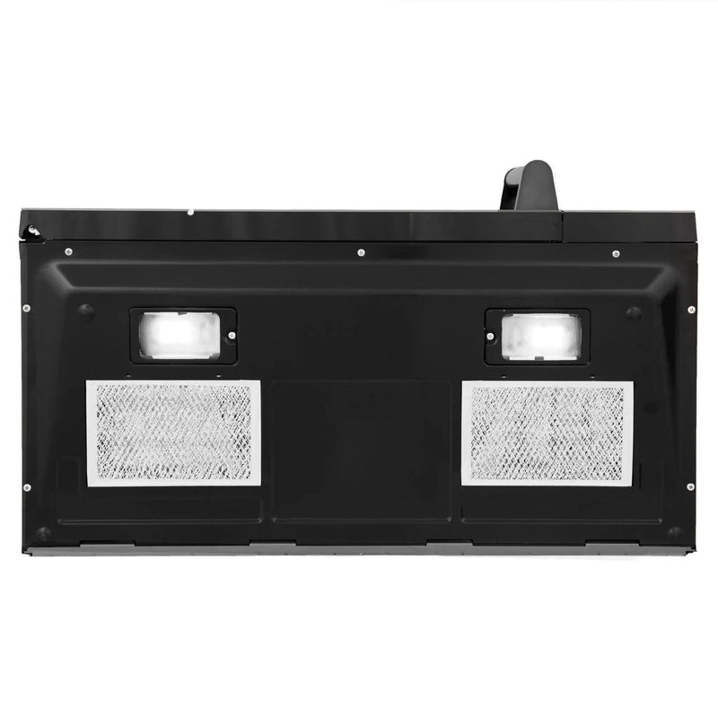 ZLINE Over Range Microwave, Black Stainless MWO-OTR-H-30-BS by Farmhouse Kitchen and Bath
