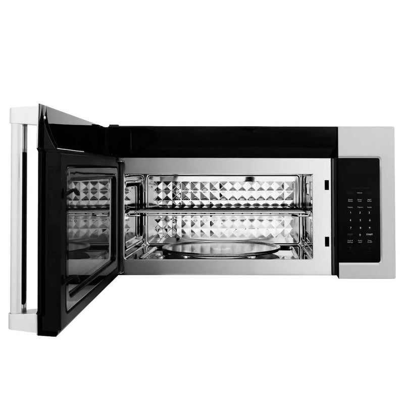 ZLINE Over Range Microwave Oven, Stainless Steel, MWO-OTR-H-30 by Farmhouse Kitchen and Bath