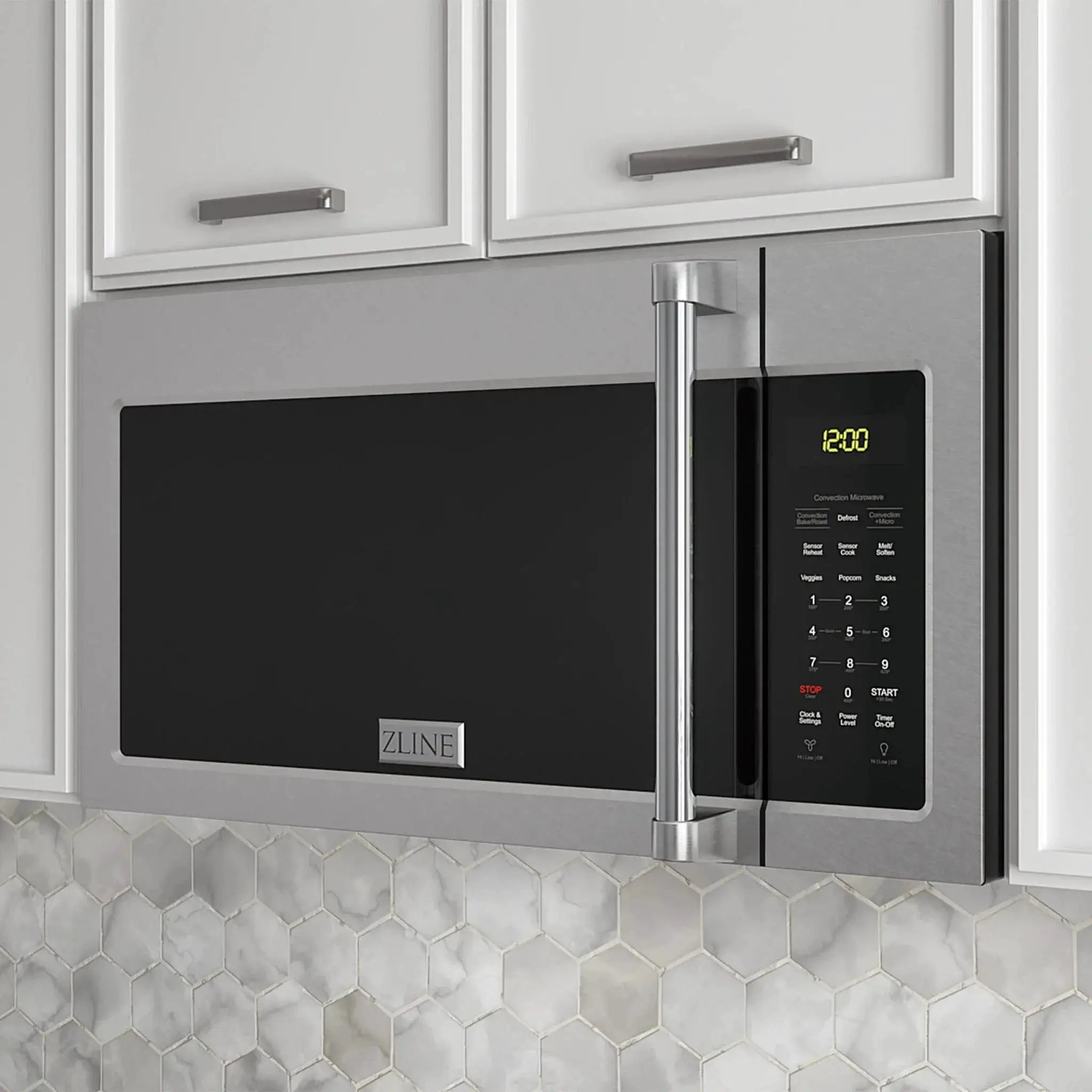 ZLINE Over Range Microwave Oven, Stainless Steel, MWO-OTR-H-30-SS by Farmhouse Kitchen and Bath