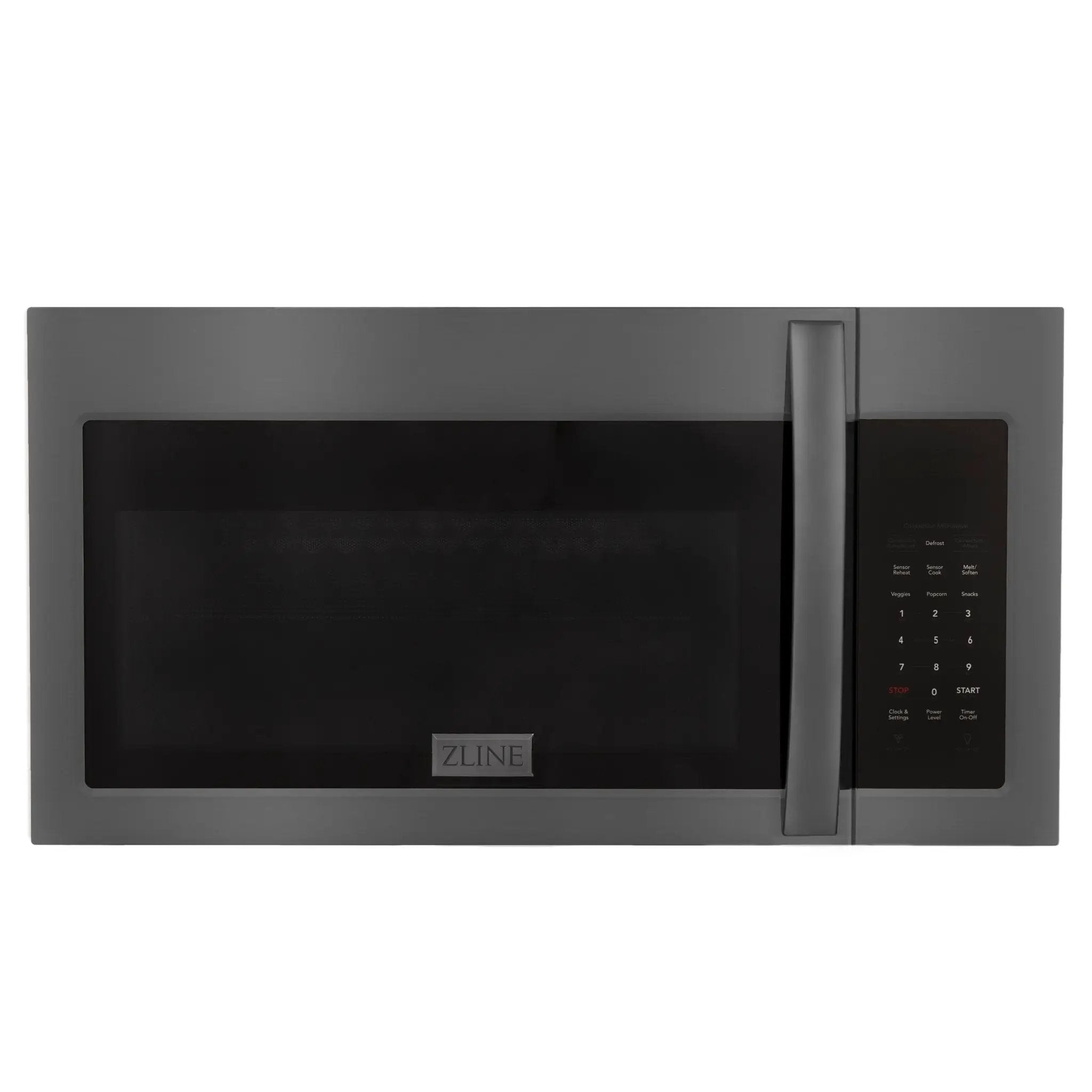 ZLINE Over The Range Microwave Oven, Black Stainless, MWO-OTR-30-BS by Farmhouse Kitchen and Bath